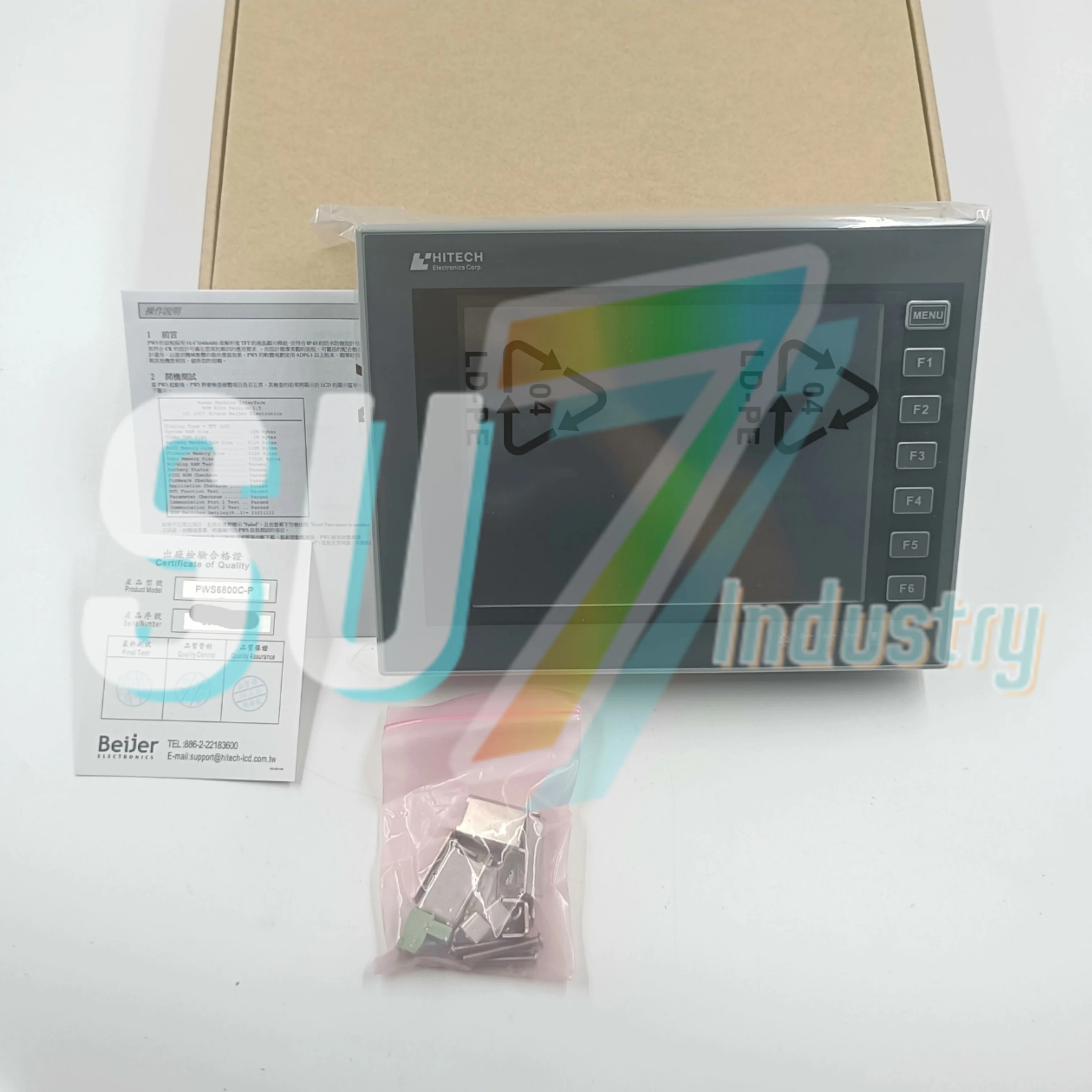PWS6800C-N PWS6800C-P HMI 터치 패널 새 제품