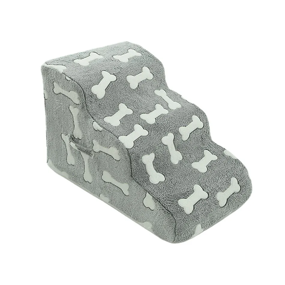 Dog Steps Ramp Pet Ladder 2 3 4 Step Stairs for Older Dogs and Pets with Joint Pain Cat Dog Ladder Ramp