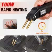 100W Plastic Welding Machine,110V/220V Car Bumper Repair Electric Soldering Iron, Home Welding Tools,  PP PE PVC ABS Welding Rod 2