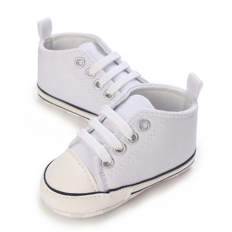 0-18 Months Newborn Baby Shoes Classic Fashion Casual Sports Shoes for Boys and Girls Non slip Soft Sole Walking Shoes 3