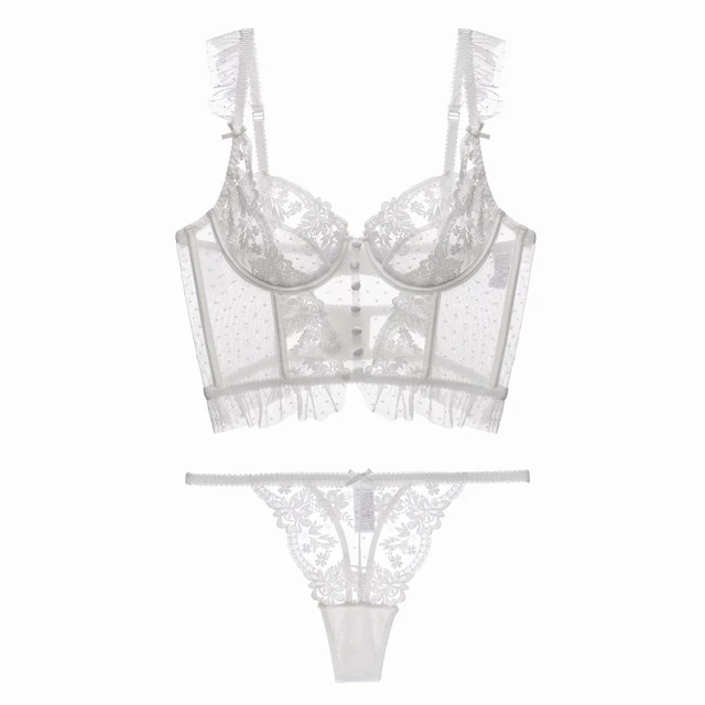 Ultra Thin Transparent Bra Brief Sets