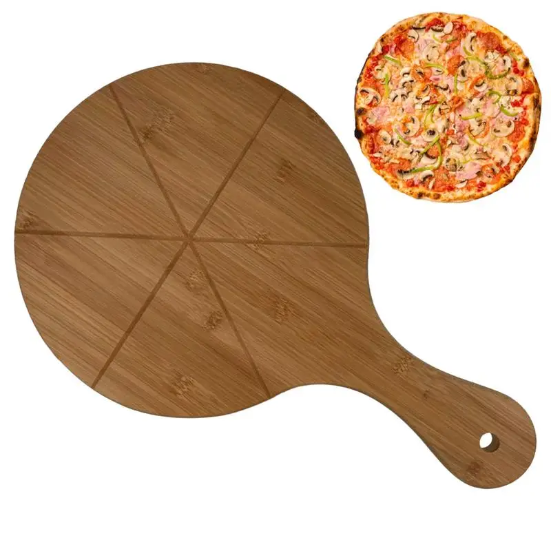 

Pizza Peel Wooden Pizza Spatula Paddle Cutting Board With Handle Pizza Bread Cheese Serving Tray Kitchen Tool
