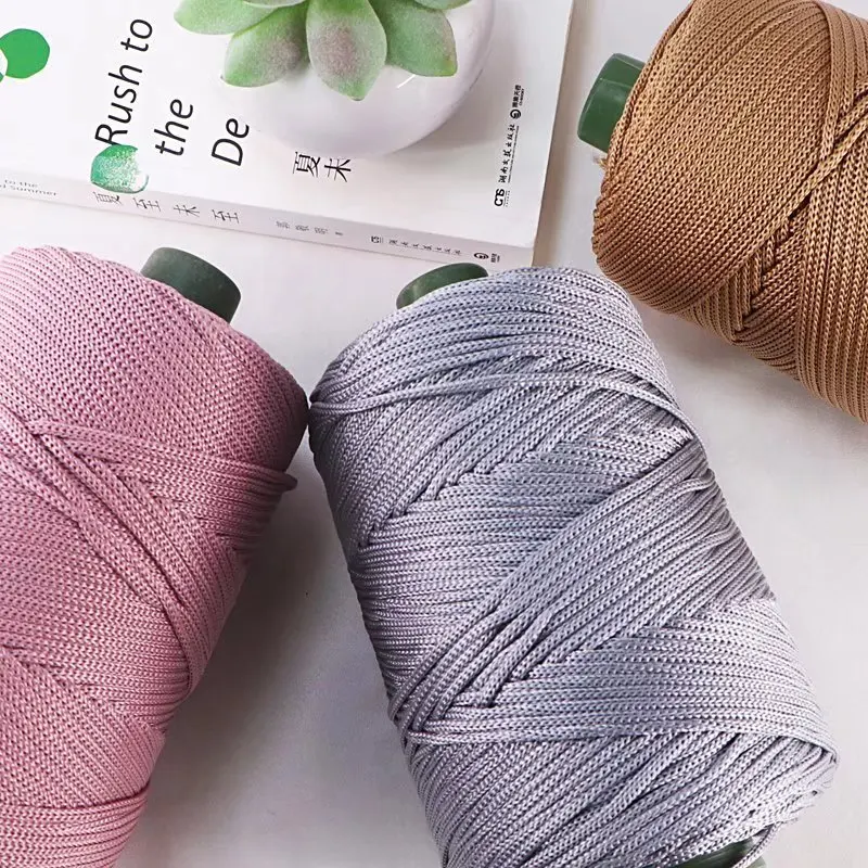 Hollow-Yarn-Light-Viscose-Ice-Rope-Hat-Yarn-Hand-Woven-Yarn-Diy-Hook ...