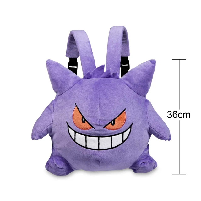 ee Pokemon Gengar Peluche Backpack Kawaii Charizard Plush Bag Gengar Eevee Snorlax Backpack Schoolbag Cosplay Props Fashion Gift