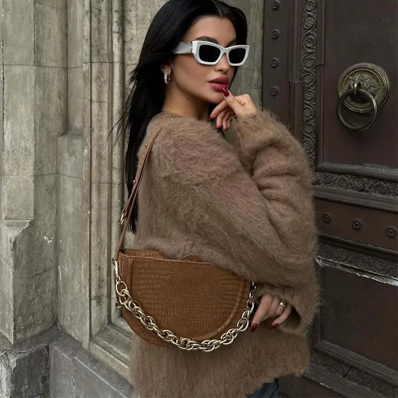 Fashion Burgundy Red Double Breasted Overcoat Women Lace Up Loose Lapel Pockets Long Sleeve Coat New High Street Outerwear