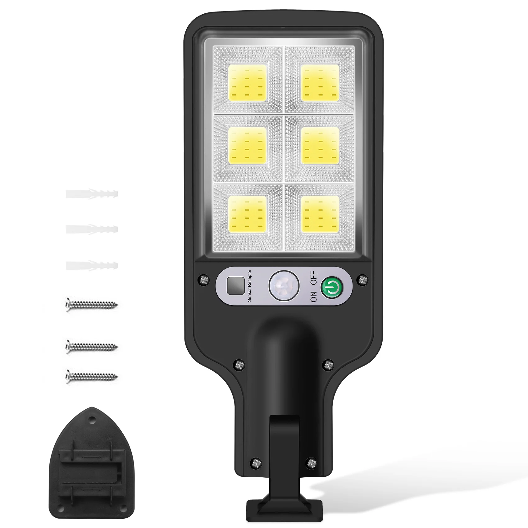 AEE8-300W-650W IP65 LED 태양광 가로등 PIR 모션 센서 벽걸이형 램프 정원 테라스용