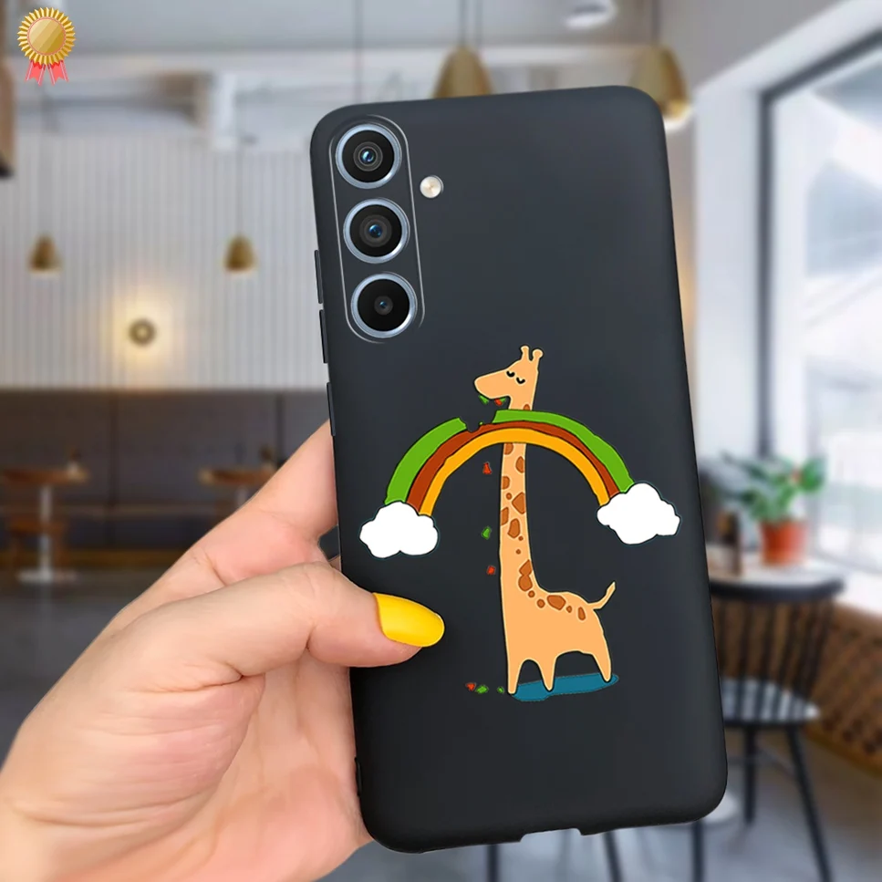 For Samsung Galaxy A24 A 24 4G Case 3D Cute Shockproof Silicone Cartoon Back Cover For Samsung A24 SM-A246M A2 4 5G Funda