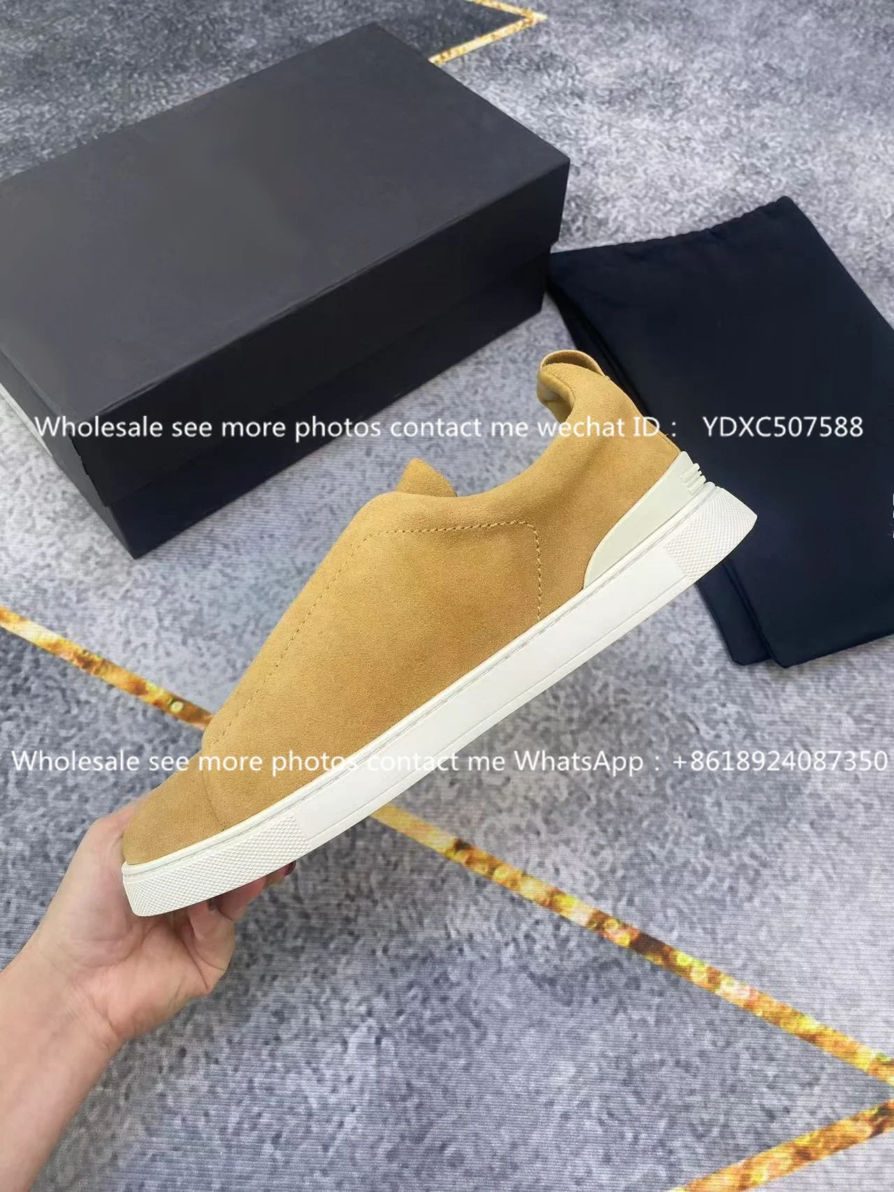 yellow suede