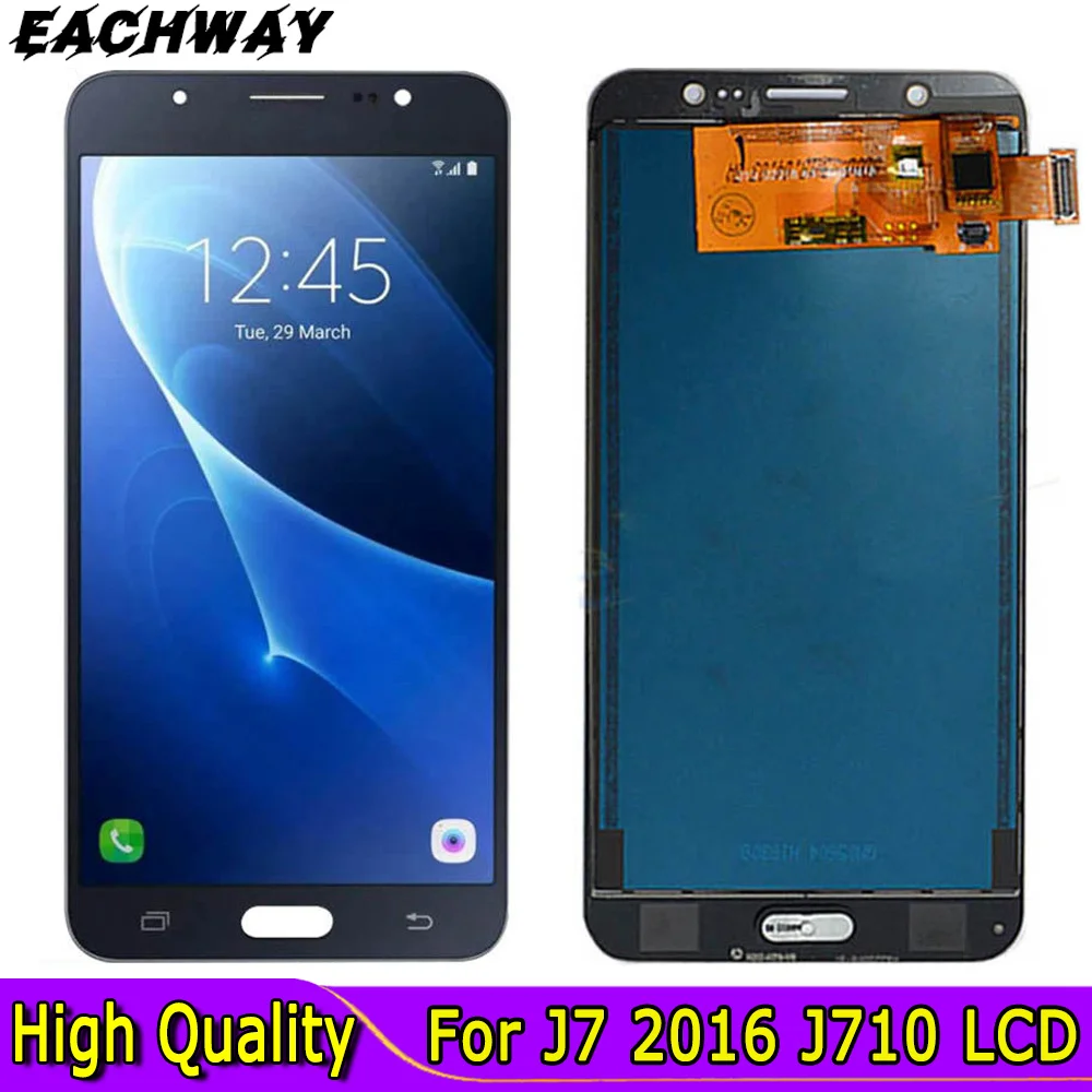 

5.5" LCD For Samsung Galaxy J7 2016 J710 LCD Display Touch Screen Digitizer Assembly Repair Parts SM-J710F J710M J710H J710FN