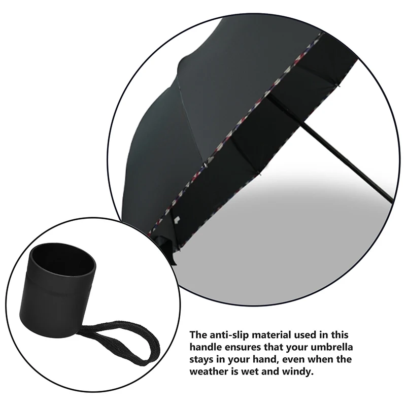 Macaroon Colour Folding Umbrella Handle Replacement 1PC For 15-16mm/18-19mm Foldable Umbrella Handle Grip Accessories