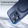 SmartDevil Magnetic Phone Case For iPhone 15 Pro Max 15 Plus 15 Pro Transparent Magsafe Wireless Charging Case Magnet Back Cover 3