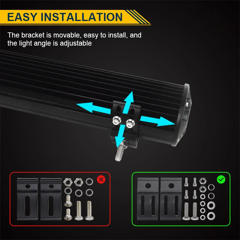 Faro Da Lavoro 17x LED Tondo Nero - Equipe 4x4 Off Road Equipment - Foto 5