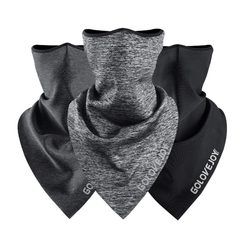 Winter Warm Fietsen Gezicht Cover Fleece Winddicht Hardlopen Ski Masker Thermic Halswarmer Sjaal Balaclava Bandana Mannen Vrouwen Hoofddeksels