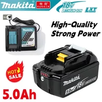100% Original 18V 5.0Ah rechargeable battery for makita replace battery for makita Tool DTW285 DTW700 DUC150Z