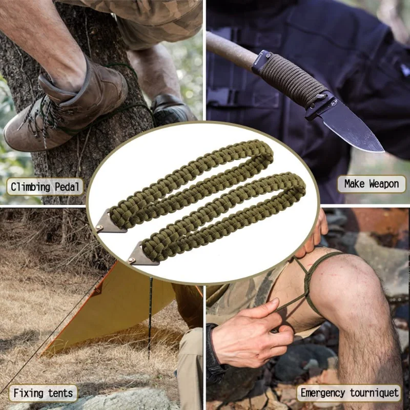 Pocket Chainsaw with Paracord Handle 4