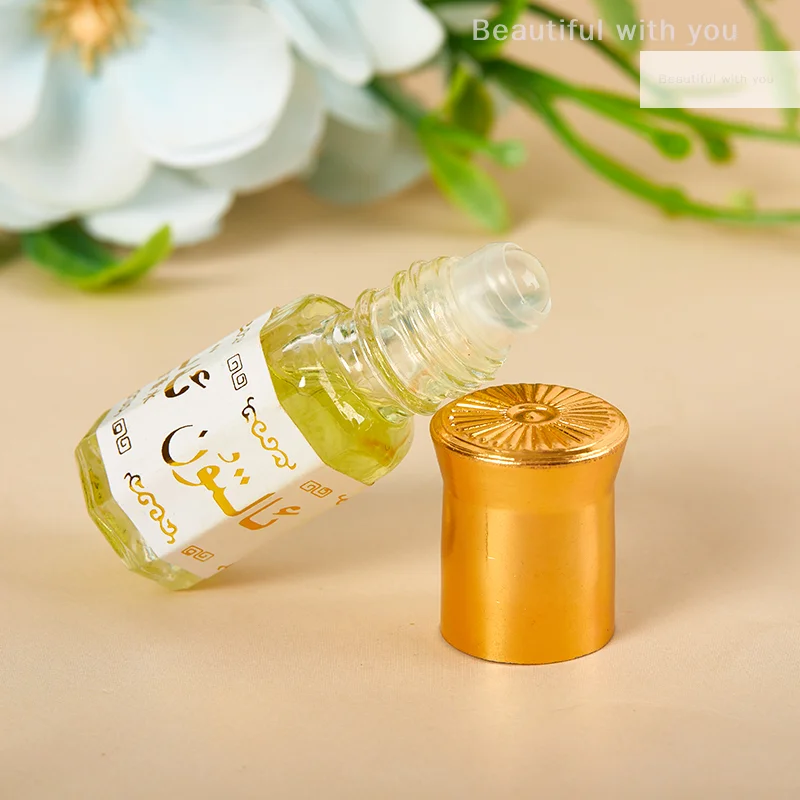 3ML Saudi Essential Oil Perfume Floral Notes Lasting Fragrance For Women Flower Flavor Perfume Essence Oil Body Deodorization