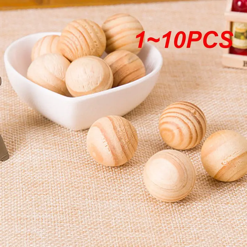 

1-10 шт., деревянные мячи для борьбы с вредителями
