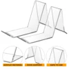 2 Pcs Acryl shop Display Stands Shopping Mall Sandal Racks Sneaker Holders 6