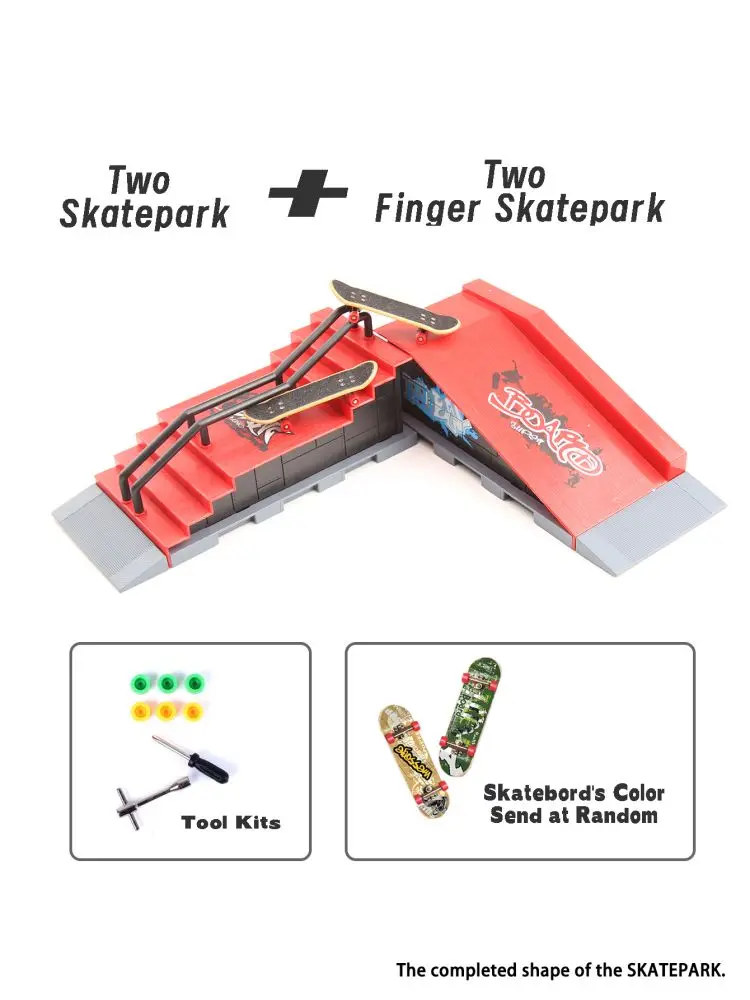 Skateboard Ramps Tech Deck Track Teck Deck Neon Mega Pack Kmart