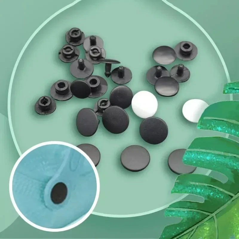 Shoes Rivets 100pcs 16mm Replacement Buttons Hole Shoe Buckle for DIY Shoes Accessories metal rivets copper rivets leather rivets pearl rivets