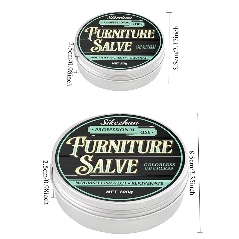 Premium Leather Polish – Restores Shine & Color, Quick Absorption, Long-Lasting Protection, 100/50g