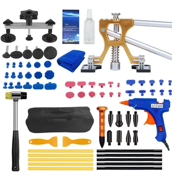 Outils de débosselage de carrosserie de voiture, ensemble flacon de ventouse, tôle automatique