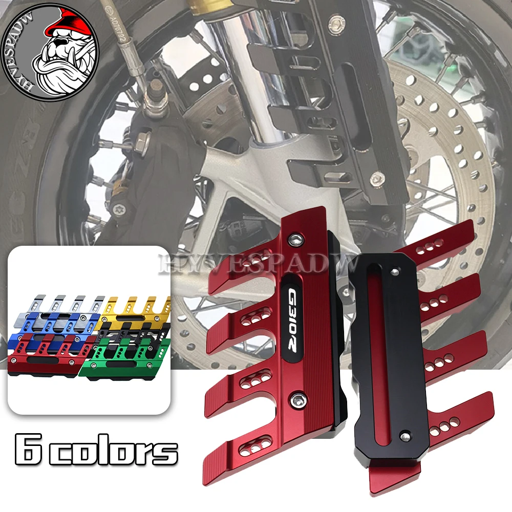 

Лазерный Логотип для BMW G310R g310r мотоцикла CNC, алюминиевый брызговик, Боковой защитный блок, передний тормозной дисковый суппорт, защитная крышка