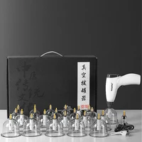 24/4 Cans Electric Vacuum Cupping Set Suction Cups Massage Physiotherapy Jars Chinese Medicine Anti Cellulite For Body Massager 1
