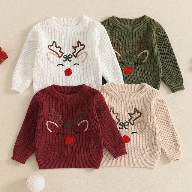 Weihnachtspullover- Rentier