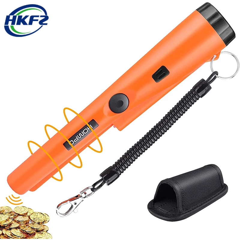 Pinpointer Metal Detectors 360 Degree Search Treasure Finder Handheld High Sensitivity Adults Kids Rod Detector