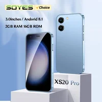SOYES XS20 Pro 3.0" Small Phone 2GB RAM 16GB ROM Android8.1 Dual SIM Standby With Play Store BT Wifi GPS 3G Cell Phone 1