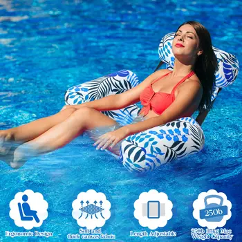 New Inflatable Water Hammock with Armrests 1