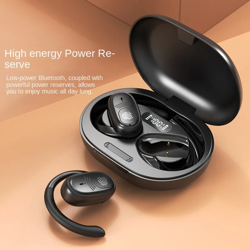 5.3Wireless Earphones with 360-degree Stereo Surround Sound Earbuds with Intelligent Noise Reduction Immersive for Sports
