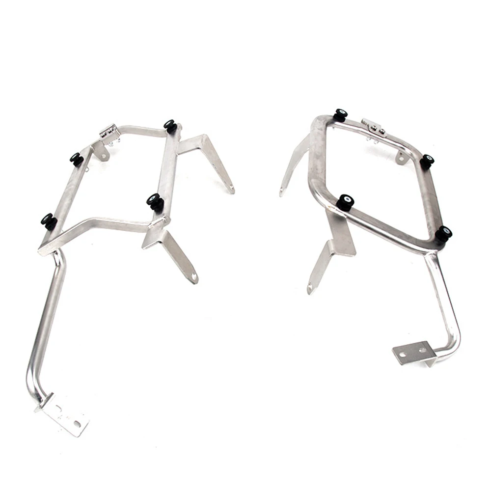 Reposapiés Delantero De Acero Inoxidable Para BMW R1200GS Adventure (2013-2017) - Lado Derecho, Color Negro