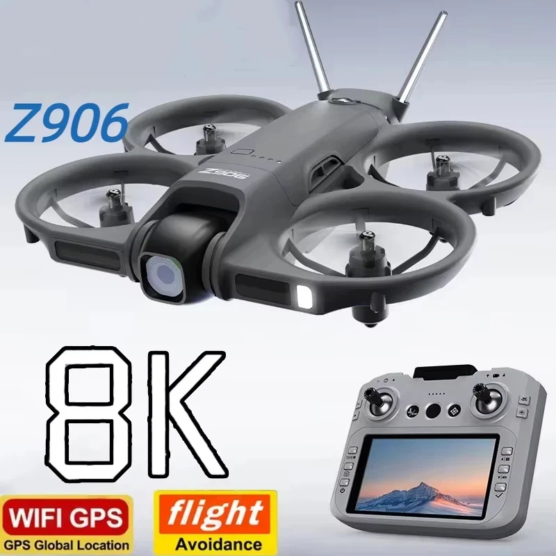 Drone Xiaomi MIJIA Z906 4K HD avec écran large de 4,3 pouces, évitement intelligent des obstacles, télécommande pliable, puissance 5G GPS RC 1 Drone Xiaomi MIJIA Z906 4K HD avec écran large de 4,3 pouces, évitement intelligent des obstacles, télécommande pliable, puissance 5G GPS RC 1