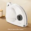 Folding Electric Slicer Multifunctional Lamb roll Bread Frozen Meat Cutter 1-15mm Motorized Slicing machine Carrot Potato Grater 2