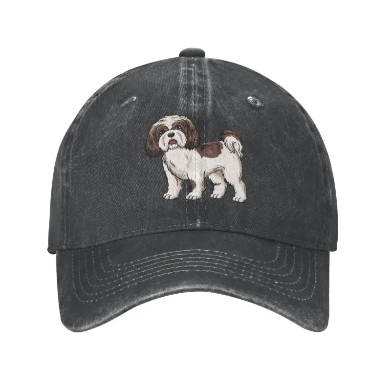 Dalix Leaping Corgi Embroidered Cap Cotton Baseball Hat Nautical Womens In Washed Pink