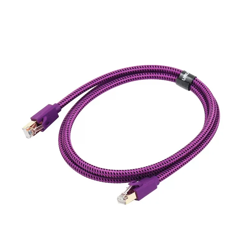 FURUTECH LAN-8 NCF Plus パープル1.2M FURUTECH LAN-8 NCF PLUS Ethernet RJ45 Cable 1.2m