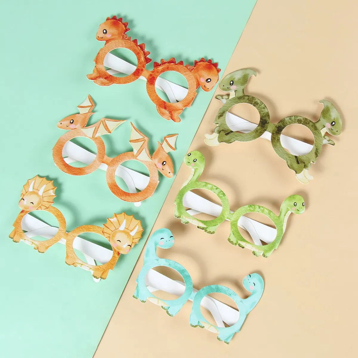 Dinosaurier-Lutscher-Halter, Karte, 1. Geburtstag, Party-Dekoration, für Kinder, Jungen, Gastgeschenke, Brüllen, Dino, Papier, Süßigkeiten, Karte, Dschungel, Safari, Babyparty – Detail 7