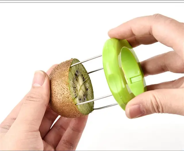 Coupe-kiwi - Éplucheur de fruits amovible - Pour salade, citron et gadgets  de cuisine - C9K4 : : Cuisine et Maison