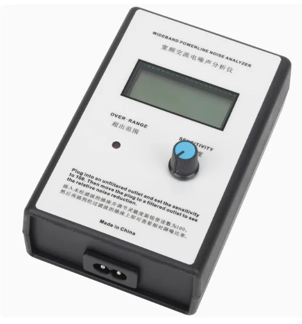 LHY LCD digital broadband AC power noise tester analyzer mains ripple meter EMI measuring instrument 3