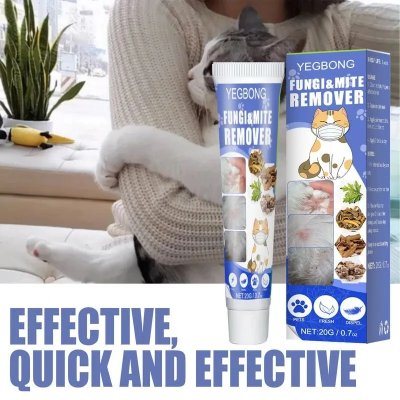 Yegbong dog skin anti-itching cat and cat pet healing ointment pet ointment ringworm external care
