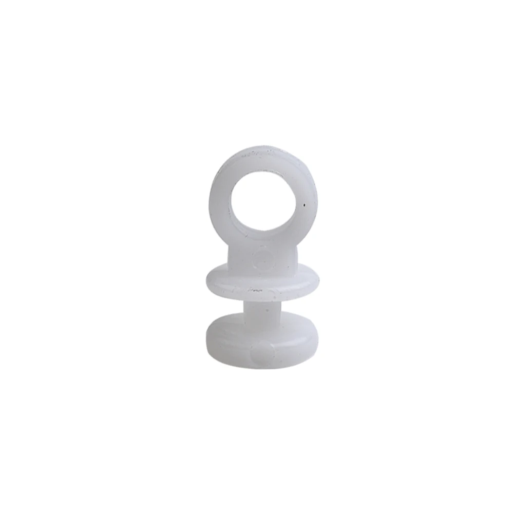 Durable Hot Sale Newest Useful Curtain Track Gliders Runners White 50X Caravan Boat Curtain Fit For Camper Plastic 50pcs universal curtain track slider hooks runner camper rv caravan marine boat white plastic curtain roll sliding hooks