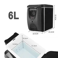 Réfrigérateur électrique portable pour voiture, mini réfrigérateur, congélateur, réchauffeur, usage pour les touristes, adapté au camping, montres, bar, réfrigérateur de voyage 6