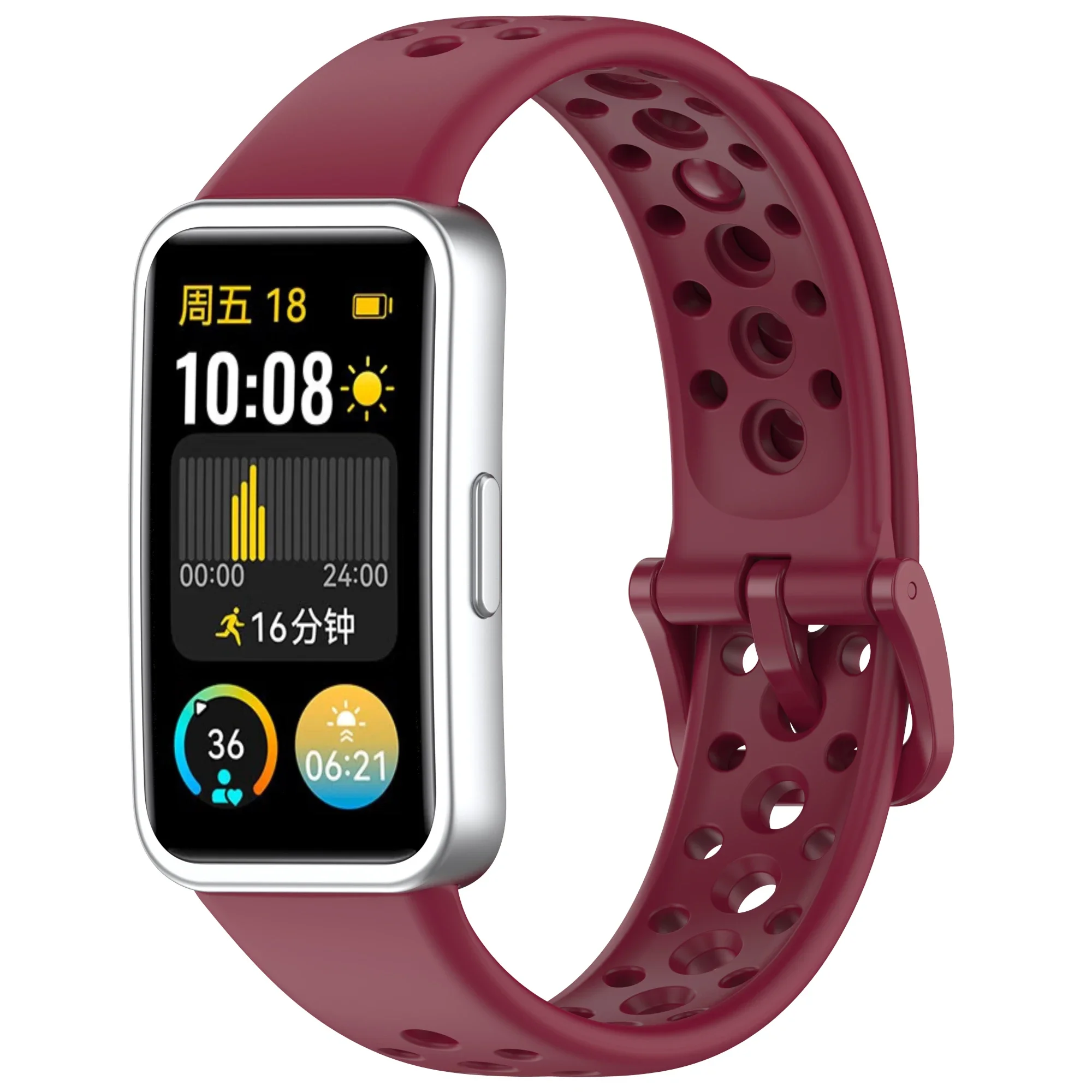 Breathable Silicone Sport Strap Replacement Bracelet for Huawei Band