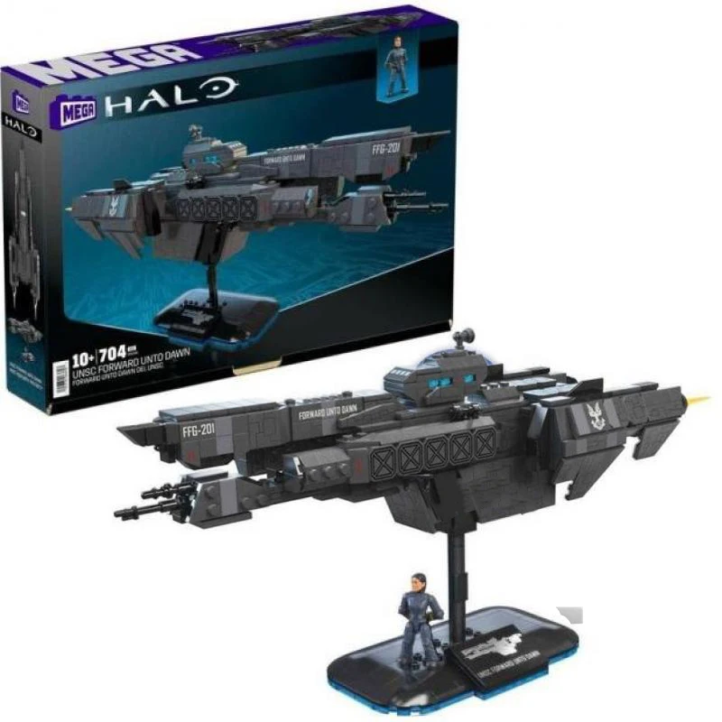 

Mega Bloks Construx Halo Unsc Forward Unto Dawn Building Toy Hhc30 Blocks Construction Toys Children's Christmas Birthday Gifts