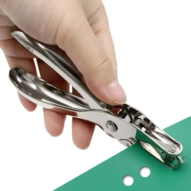 Paper Punch Single Hole Puncher Metal 3mm/6mm Pore Diameter Punch Pliers Hand Scrapbooking Punches