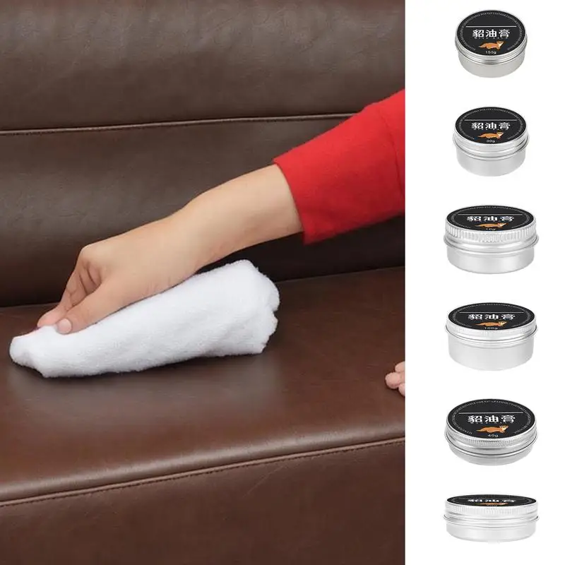 Shoe Leather Conditioner Refurbishing Leather Cream Household Care Furniture Protector Nourishing Car Seat Cleaner For Shoes