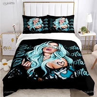 Sexy Karol G Singer All Season Duvet Cover Comforter Bedding set Soft Quilt Cover and Pillowcases Teens Single/Double/Queen/King 1