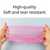 100/200pcs Disposable Shower Cap Covers Bathroom Accessories Transparent and Waterproof Disposable Hair Caps Bathroom Products 4